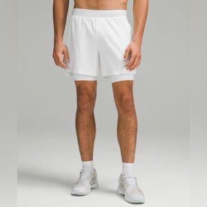 Lululemon Vented Tennis Short Bone